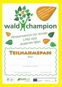 WALDchampion_Teilnahmepass